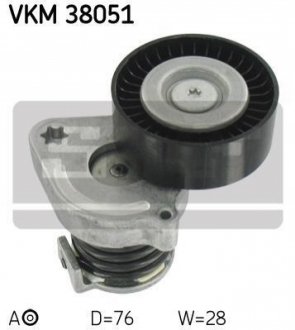 VKM 38051 SKF Шкив генератора RENAULTTOR