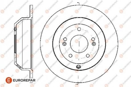 1667853480 Eurorepar Диск тормозной к-т 2 шт