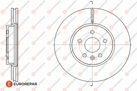 1642760780 Eurorepar EUROREPAR ДИСК ГАЛЬМ.