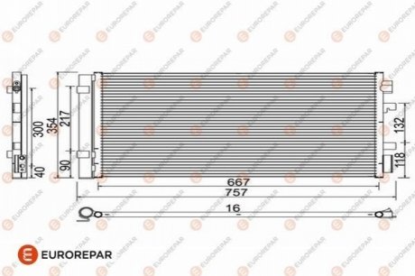 1618099780 Eurorepar Радіатор кондиціонера