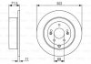 0986479509 BOSCH Гальмівний диск HYUNDAI Santa Fe "R D=302mm "06-11 (фото 6)