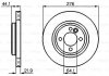 0986478606 BOSCH Гальмівний диск MINI F "01-"06 (фото 6)