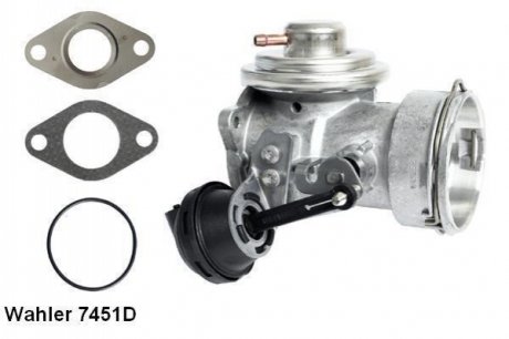 7451D WAHLER Клапан EGR VW Caddy III 1.9TDI