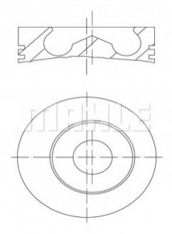 0148201 MAHLE / KNECHT A_Поршень Mahle FORD