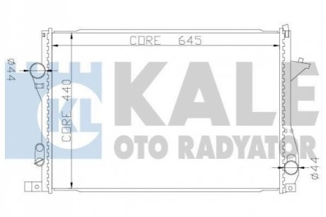 341915 KALE OTO RADYATOR KALE BMW Радиатор охлаждения 5 E39,7 E38 520/750