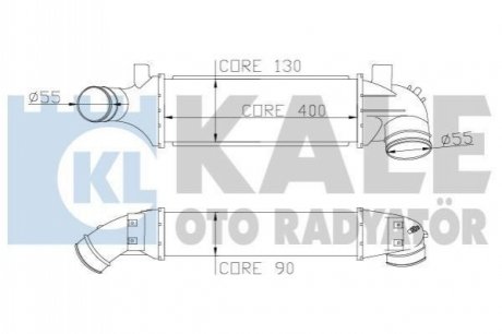 346600 KALE OTO RADYATOR KALE FORD Интеркулер Transit 2.0DI/TDCi 00-