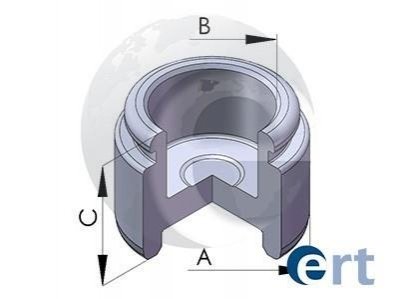 150771-C ERT ERT Поршень суппорта DB 123/126