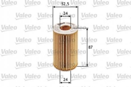 586512 Valeo Фильтр маслянный