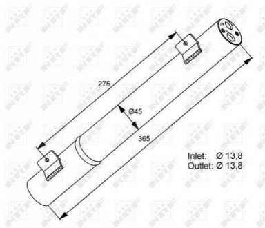 33308 NRF Осушувач кондиціонера