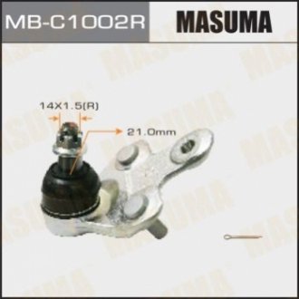 MBC1002R MASUMA Опора шаровая (MBC1002R) MASUMA