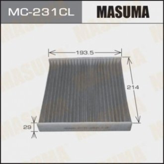 MC231CL MASUMA Фильтр салона (MC231CL) MASUMA