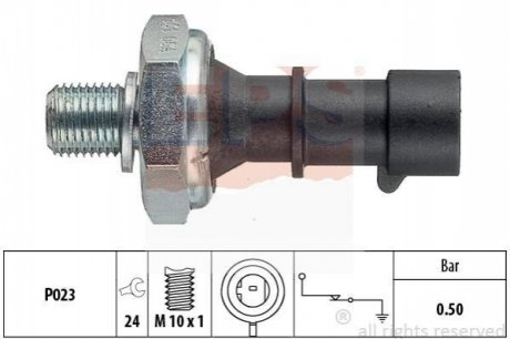 1.800.141 EPS EPS OPEL датчик тиску мастила 1,0/1,2/i Astra G/H,Corsa A/B/C,Vectra C,zafira B,Chevrolet Aveo,Cruze,Jeep Grand Cherokee IV 1.4/3.0CRD