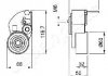 BE-H23 JAPANPARTS JAPANPARTS HYUNDAI натяжний ролик ременя грм Tucson 2.0CRDi 04-, Santa FE 2,0-2,2CRDi 01-. (фото 2)