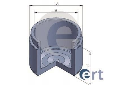 150923-C ERT ERT KIA поршень супорта SHUMA I 1.8 i 16V 97-01, HYUNDAI LANTRA II (J-2) 1.5 12V 96-00