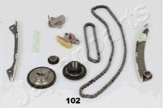 KDK-102 JAPANPARTS JAPANPARTS NISSAN К-т ланцюга (повний) приводу грм X-Trail 2,0 -13, Qashqai