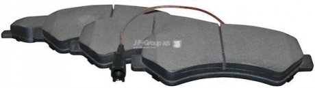 3163600910 JP GROUP JP GROUP FIAT гальмів.колодки передн.Ducato,Citroen Jumper 1600-2000kg 06-