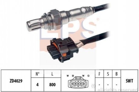 1.997.342 EPS EPS OPEL лямбда-зонд 1,8-2,2 Astra G/H,Vectra B/C,Omega B,Corsa C,Zafira