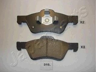 PA-315AF JAPANPARTS JAPANPARTS MAZDA гальмівні колодки передн.Tribute, FORD Maverick 01-