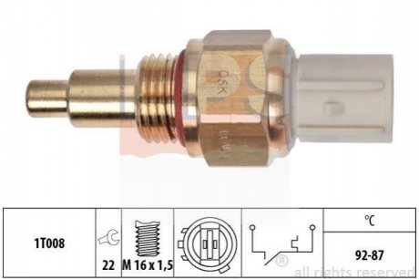 1.850.050 EPS EPS HONDA температурний датчик включення вентилятора радіатору ROVER
