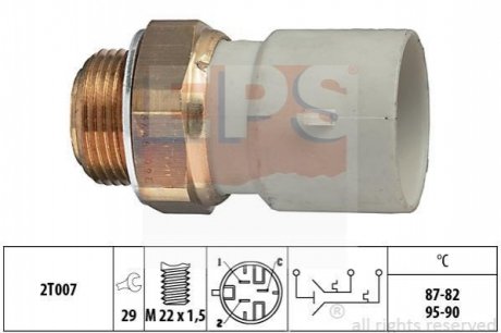 1.850.645 EPS EPS OPEL датчик включення вентилятора Astra F,Kadett E,Vectra A