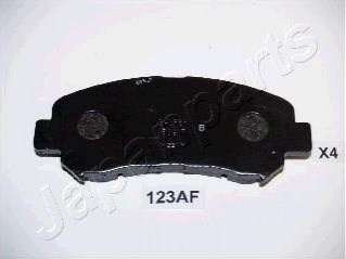 PA-123AF JAPANPARTS JAPANPARTS NISSAN гальмівні колодки передн Qashqai,X-Trail 07-