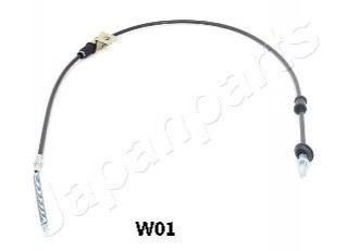 BC-W01 JAPANPARTS JAPANPARTS DAEWOO трос ручн.гальма прав.Nubira 97- (бараб.)