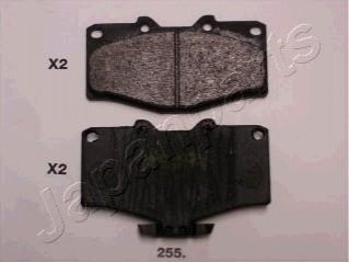 PA-255AF JAPANPARTS JAPANPARTS TOYOTA колодки гальмівні передн. LANDCRUISER 90