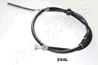 BC-554L JAPANPARTS JAPANPARTS MITSUBISHI трос ручного гальма лів.Lancer 03-