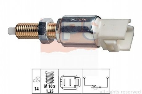 1.810.062 EPS EPS HONDA вимикач STOP-сигналів Accord 90- Civic, CR-V.