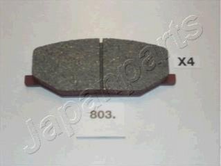 PA-803AF JAPANPARTS JAPANPARTS SUZUKI колодки гальмівні передн. Jimny 98-