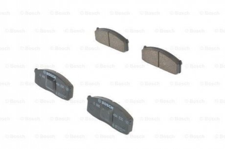 0986494530 BOSCH BOSCH гальмівні колодки передн. NISSAN BLUBIERD 80-