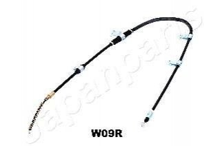 BC-W09R JAPANPARTS JAPANPARTS CHEVROLET трос ручн.гальма прав.Aveo 02-