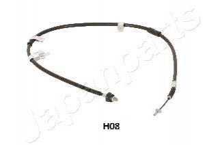BC-H08 JAPANPARTS JAPANPARTS HYUNDAI трос ручн.гальма прав.Coupe 02-
