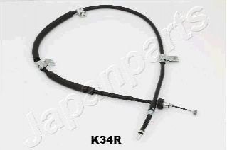 BC-K34R JAPANPARTS JAPANPARTS KIA трос ручн.гальма прав.Ceed 06-