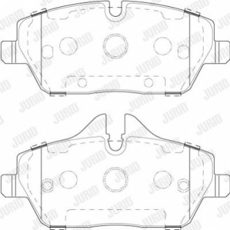 573841J Jurid Колодки гальмівні
