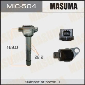 MIC504 MASUMA Катушка зажигания (MIC504) MASUMA