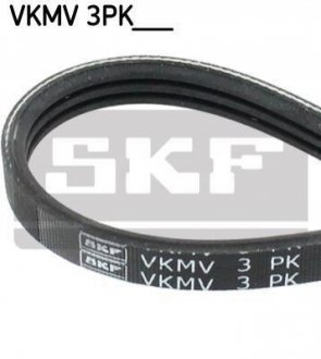 VKMV 3PK740 SKF SKF ремень поліклиновий 3PK740 RENAULT Kangoo 1,2 98-, NISSAN Cubistar 03-.