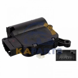 109177 FEBI BILSTEIN FEBI VW електродвигун заслінки Audi A3,Caddy III,IV,Golf,Passat,Skoda