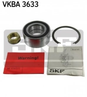 VKBA 3633 SKF SKF CITROEN комплект підшипника маточини колеса C8,Peugeot 807