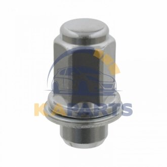 46662 FEBI BILSTEIN FEBI TOYOTA гайка кріплення колеса Avensis, Camry, Carina ||