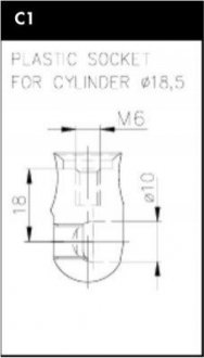 ML6380 MONROE MONROE SKODA амортизатор кришки багажника RAPID 12-