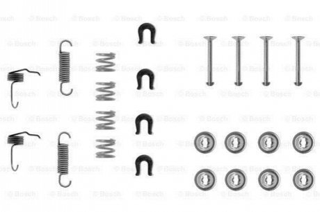 1987475174 BOSCH BOSCH К-т установчий задн. гальм колодок MITSUBISHI