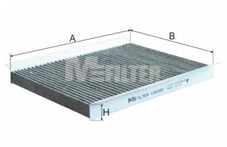 K9035C M-FILTER Фильтр салона (K9035C) M-Filter