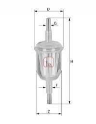 S 1012 B SOFIMA Фільтр паливний