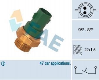 37240 FAE Датчик увімкнення вентилятора охлаждения