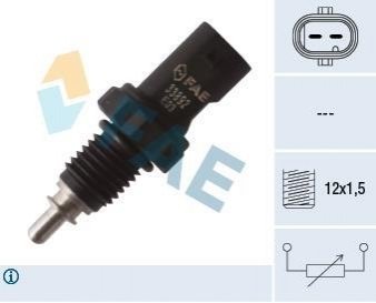 33892 FAE Датчик температури охолоджуючої рідини