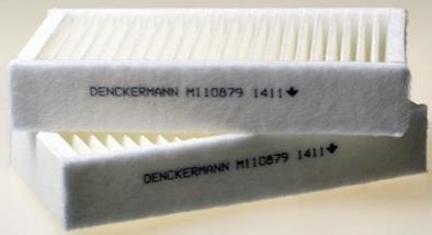 M110879 Denckermann Фільтр салону BMW X3/X4 10- (к-кт 2 шт)