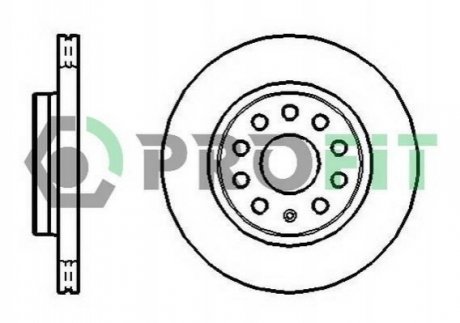 5010-1165 PROFIT Диск гальмівний