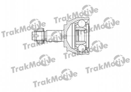 40-0664 Trakmotive TRAKMOTIVE OPEL ШРКШ зовнішній 27/27 зуб. COMBO Tour 2.0 CDTI 12-, FIAT BRAVO II 2.0 D Multijet 08-14, ALFA ROMEO GIULIETTA 2.0 JTDM 10-20, LANCIA DELTA III 1.8 09-14