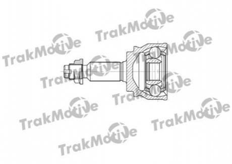 40-0740 Trakmotive TRAKMOTIVE MITSUBISHI ШРКШ зовнішній к-кт 28/33 зуб. Lancer 08-, JEEP COMPASS 2.4 06-, DODGE CALIBER 1.8 06-09